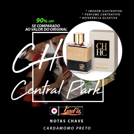 Perfume Similar Gadis 32 Inspirado em CH Central Park Men Contratipo